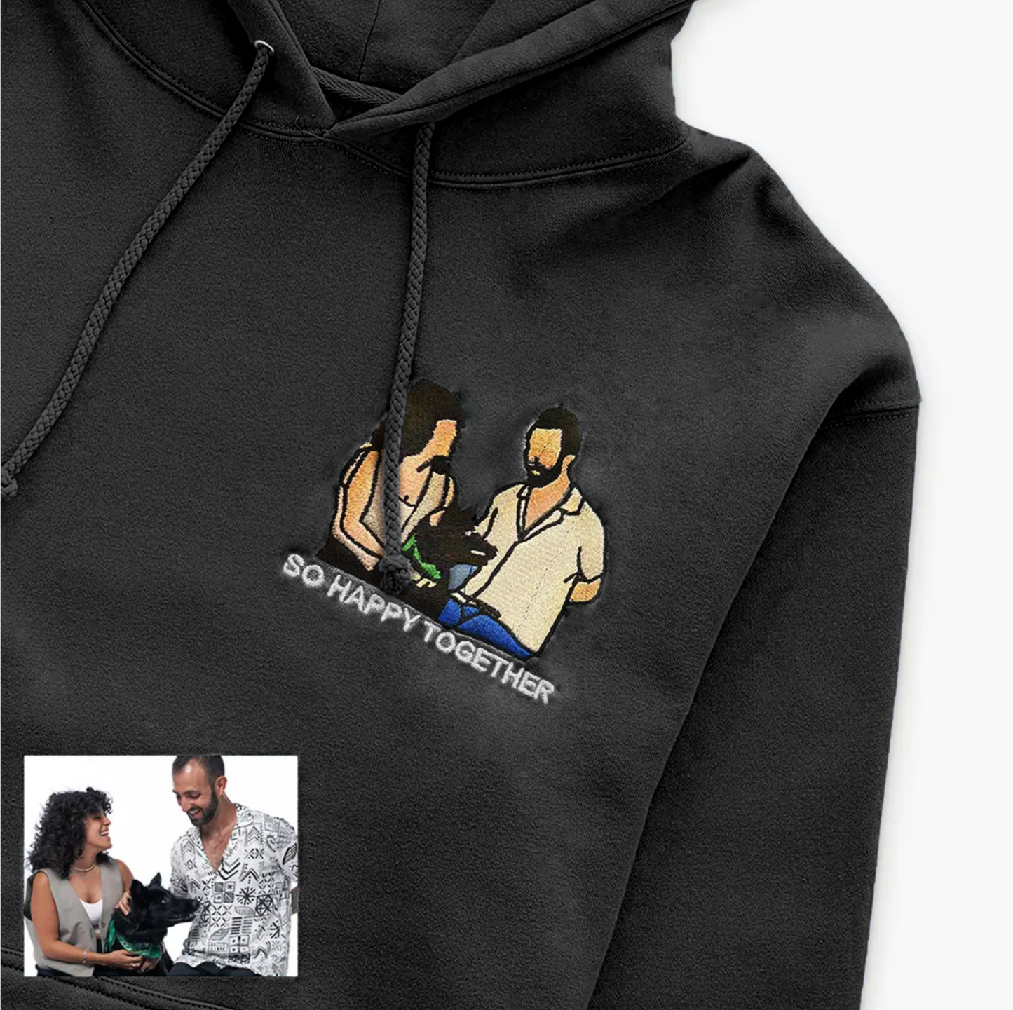 CUSTOMIZED EMBROIDERED HOODIE